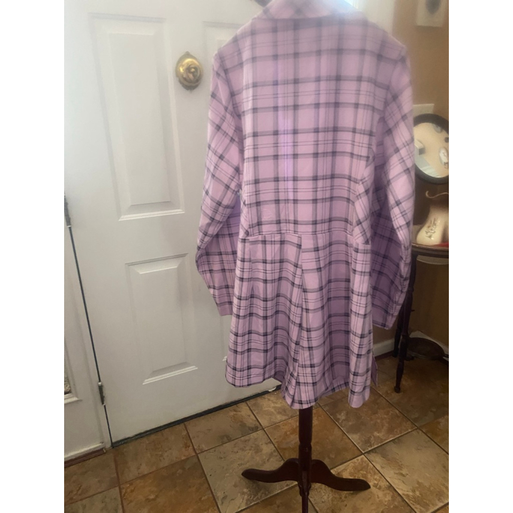 Women's Fashion Nova 3X Lavender Black romper - Picture 9 of 11